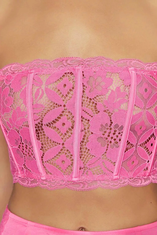Meshki Bachelorette Bellamy Scallop Lace Bodice 8211 Bubblegum Pink Bubblegumpink 8211 Women Meshki Bachelorette Bellamy Scallop Lace Bodice 8211 Bubblegum Pink Bubblegumpink 8211 Women