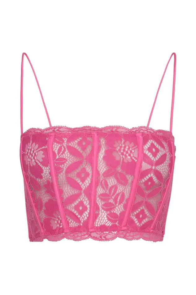 Meshki Bachelorette Bellamy Scallop Lace Bodice 8211 Bubblegum Pink Bubblegumpink 8211 Women Meshki Bachelorette Bellamy Scallop Lace Bodice 8211 Bubblegum Pink Bubblegumpink 8211 Women