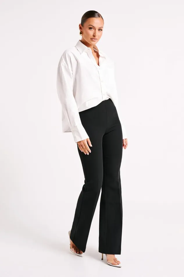 Meshki Basic Tops Allyson Oversized Shirt 8211 White White 8211 Women
