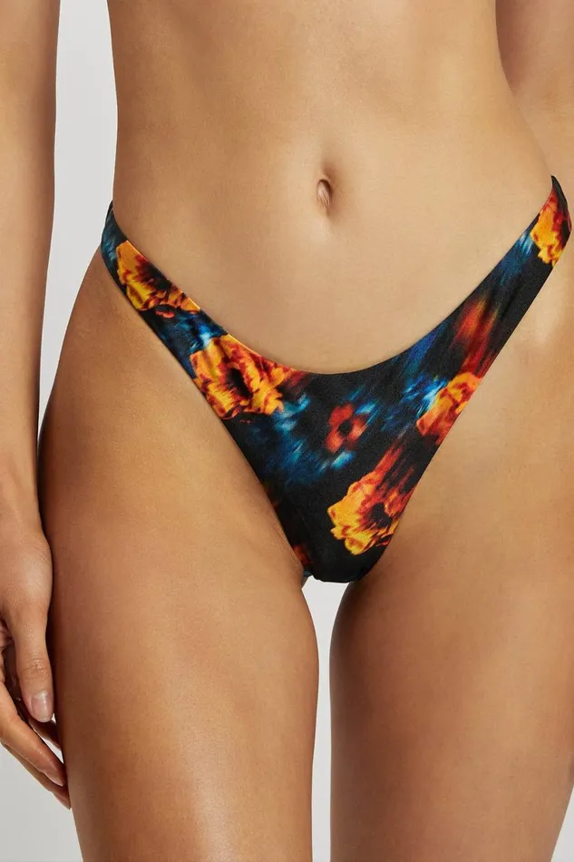 Meshki Bikini Bottoms Ivanna Thong Bikini Bottoms 8211 Abstract Floral Abstractfloral 8211 Women Meshki Bikini Bottoms Ivanna Thong Bikini Bottoms 8211 Abstract Floral Abstractfloral 8211 Women