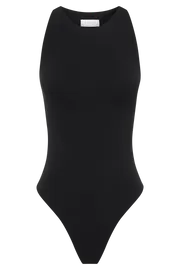 Meshki Bodysuits Sawyer Racer Bodysuit 8211 Black Black 8211 Women