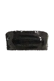 Meshki Bridal Shower Emerie Strapless Sequin Bandeau 8211 Black Black 8211 Women