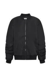 Meshki Coats and Jackets Johanna Recycled Bomber Jacket 8211 Black Black 8211 Women