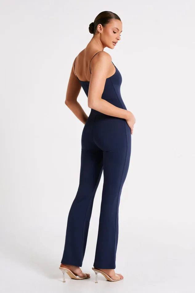 Meshki Jumpsuits and Rompers Adelaide Recycled Nylon Jumpsuit 8211 Navy Navy 8211 Women