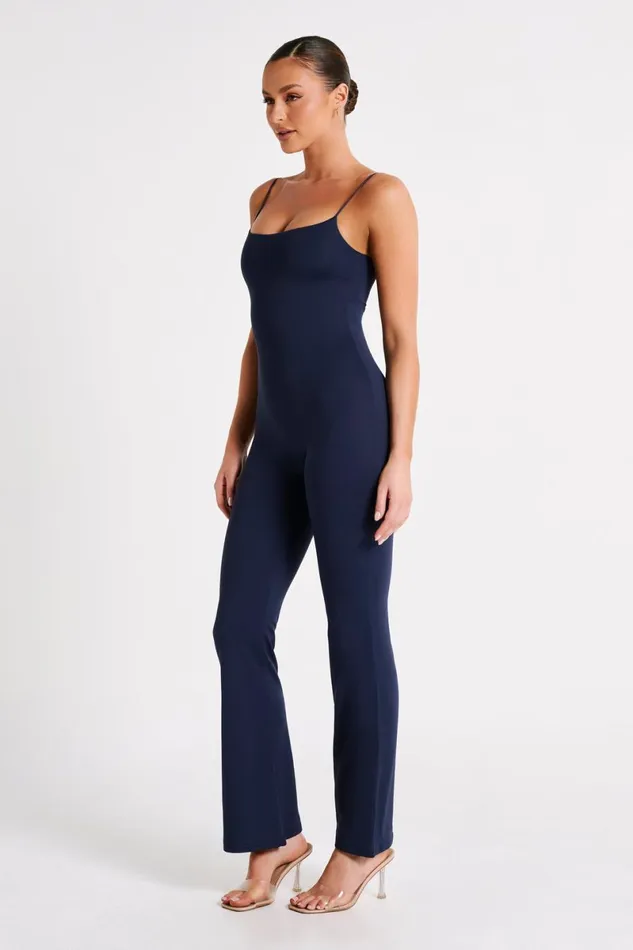 Meshki Jumpsuits and Rompers Adelaide Recycled Nylon Jumpsuit 8211 Navy Navy 8211 Women
