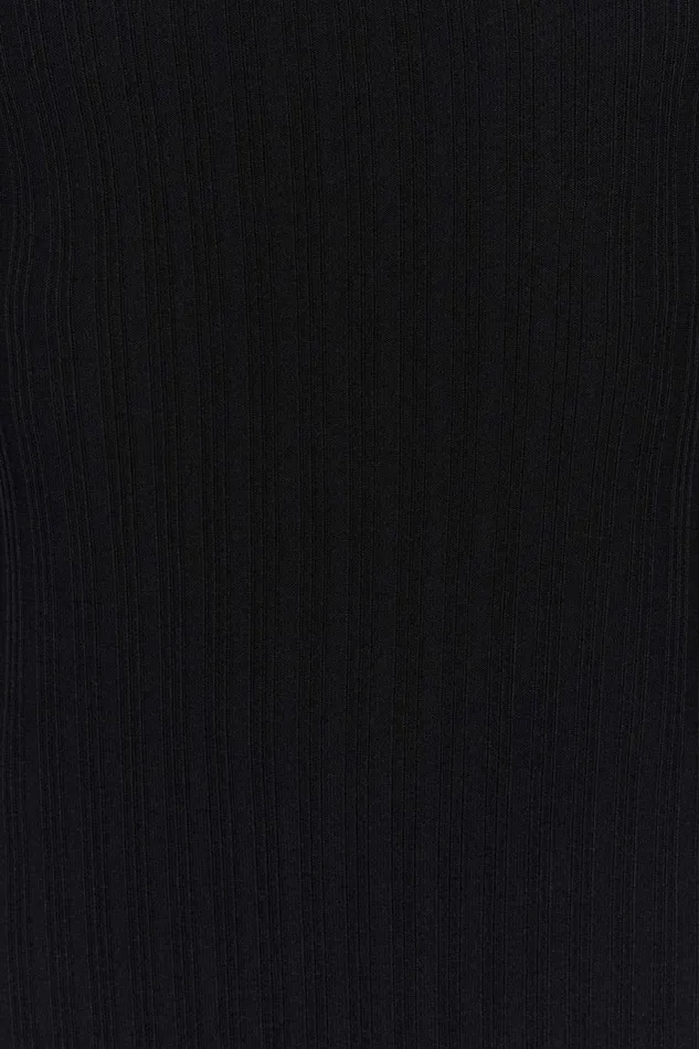 Meshki Maternity Dresses Imani Strapless Knit Maxi Dress 8211 Black Black 8211 Women