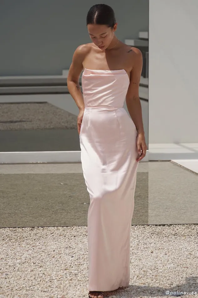 Meshki Maxi Dresses Alanis Strapless Maxi Dress 8211 Crystal Rose Crystalrose 8211 Women Meshki Maxi Dresses Alanis Strapless Maxi Dress 8211 Crystal Rose Crystalrose 8211 Women