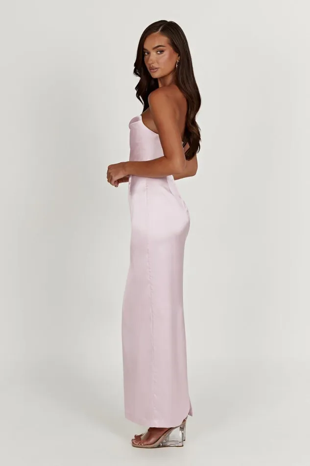 Meshki Maxi Dresses Alanis Strapless Maxi Dress 8211 Crystal Rose Crystalrose 8211 Women