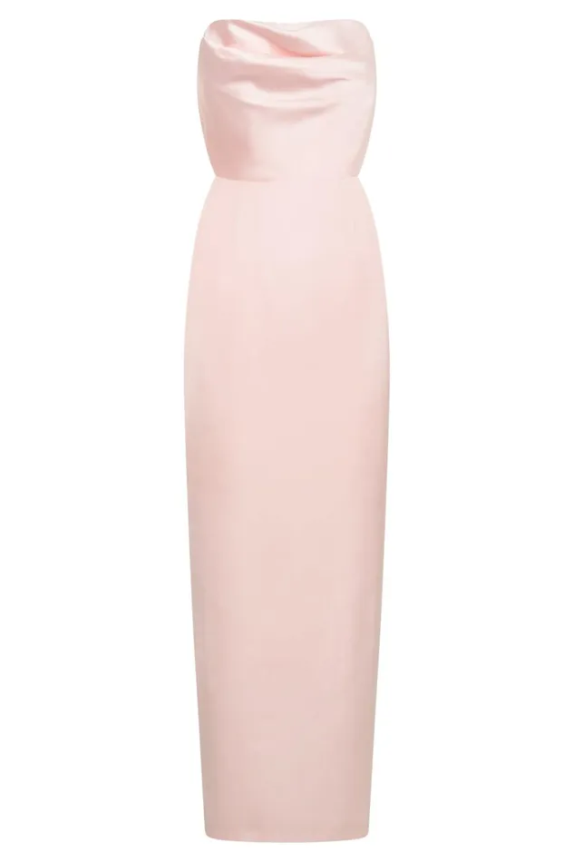 Meshki Maxi Dresses Alanis Strapless Maxi Dress 8211 Crystal Rose Crystalrose 8211 Women