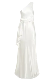 Meshki Maxi Dresses Calliope One Shoulder Maxi Dress 8211 White White 8211 Women
