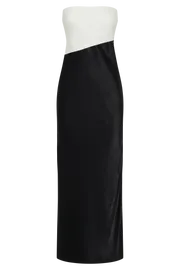 Meshki Maxi Dresses Miranda Contrast Maxi Dress 8211 BlackWhite Blackwhite 8211 Women