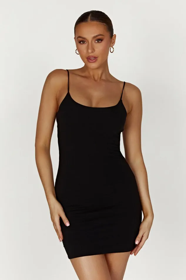 Meshki Mini Dresses Aylani Cami Mini Dress 8211 Black Black 8211 Women