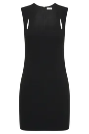 Meshki Mini Dresses Frida Crepe Mini Dress 8211 Black Black 8211 Women