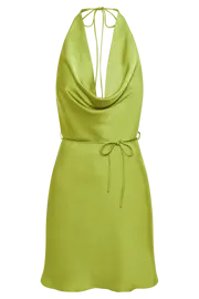 Meshki Mini Dresses Lorena Halter Mini Dress 8211 Parakeet Green Parakeetgreen 8211 Women Meshki Mini Dresses Lorena Halter Mini Dress 8211 Parakeet Green Parakeetgreen 8211 Women