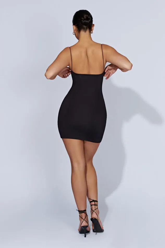 Meshki Mini Dresses Misty Contour Mini Dress 8211 Black Black 8211 Women
