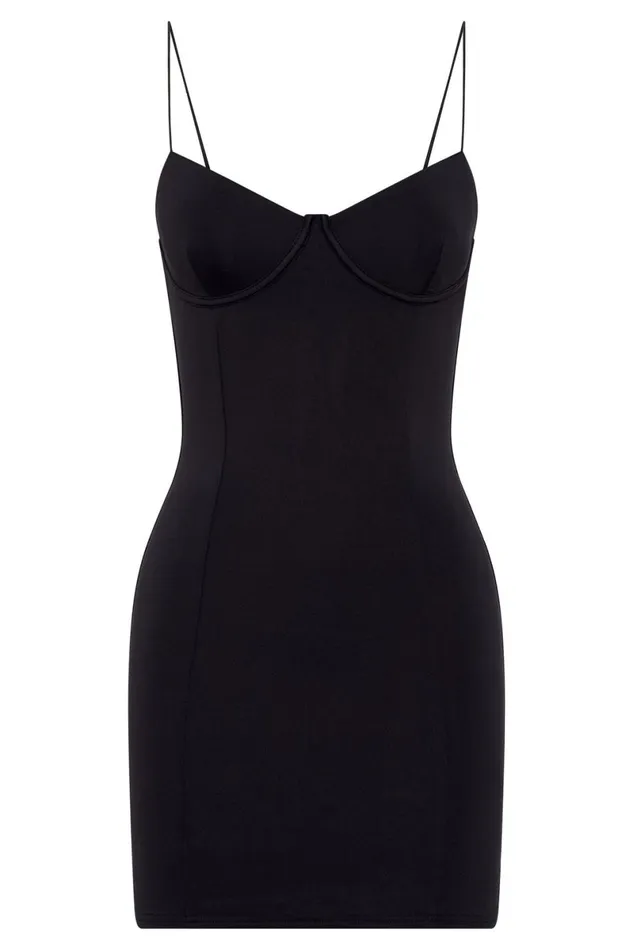 Meshki Mini Dresses Misty Contour Mini Dress 8211 Black Black 8211 Women