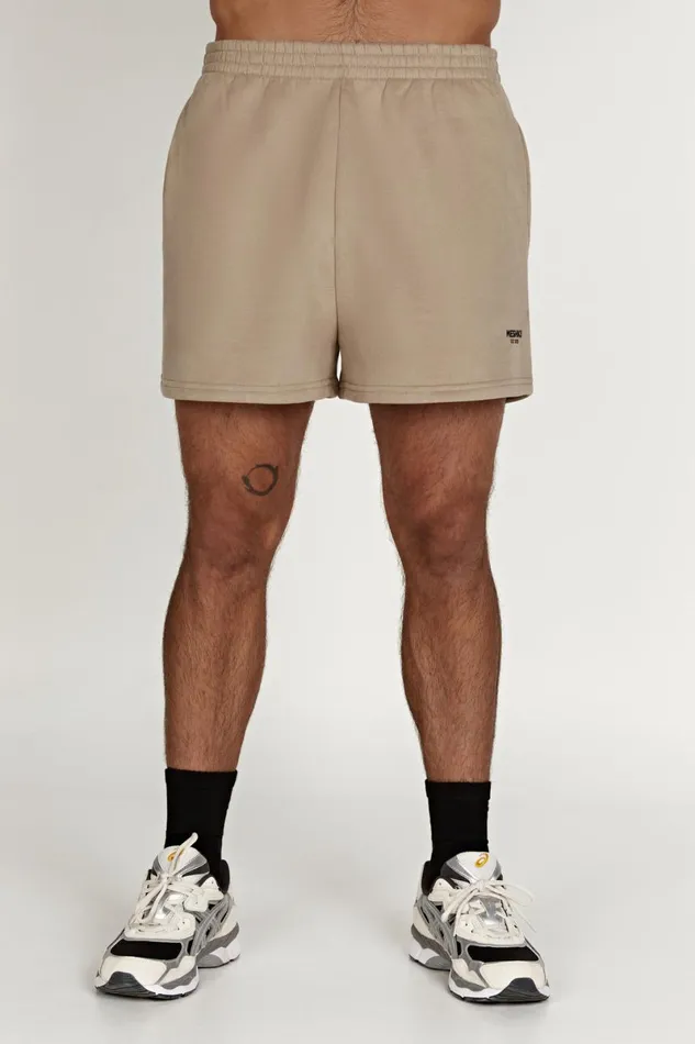 Meshki Shorts Jude Unisex Jogger Short 8211 Cement Cement 8211 Women