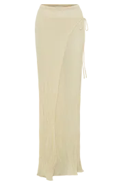 Meshki Skirts Akari Knit Maxi Skirt 8211 Ivory Ivory 8211 Women