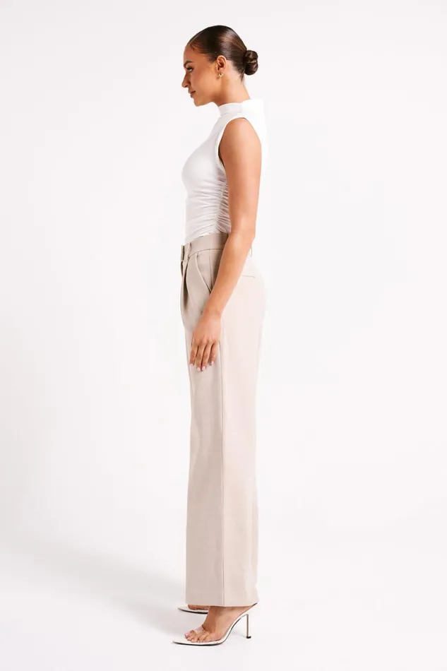 Meshki Sleeveless Tops Kimber High Neck Sleeveless Top 8211 White White 8211 Women
