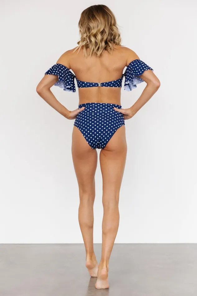 Miami Bikini Top Navy Dot Women Baltic Born Bikini Miami Bikini Top Navy Dot Women Baltic Born Bikini