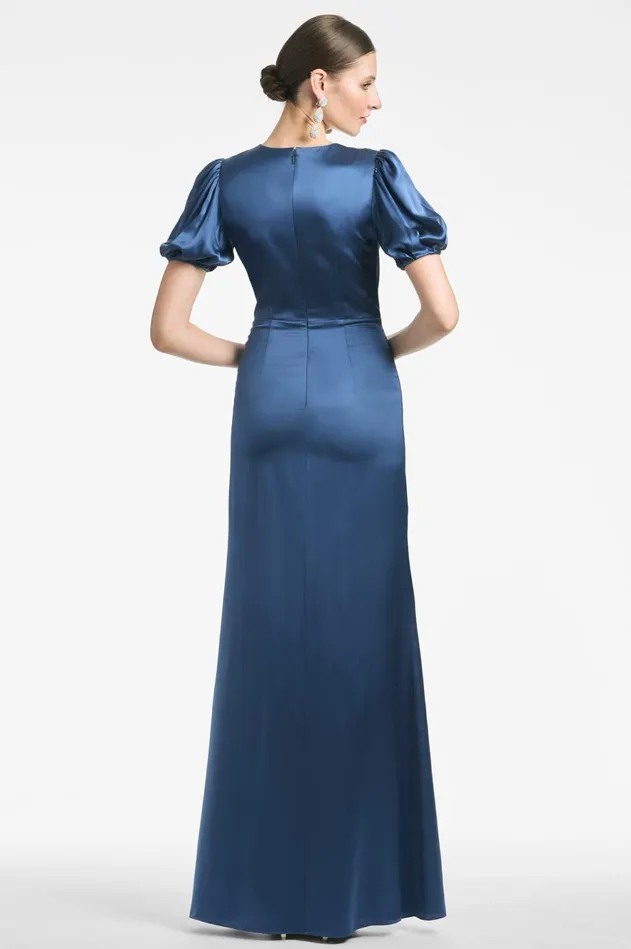 Mila Gown 8211 Indigo Women Sachin and Babi Evening
