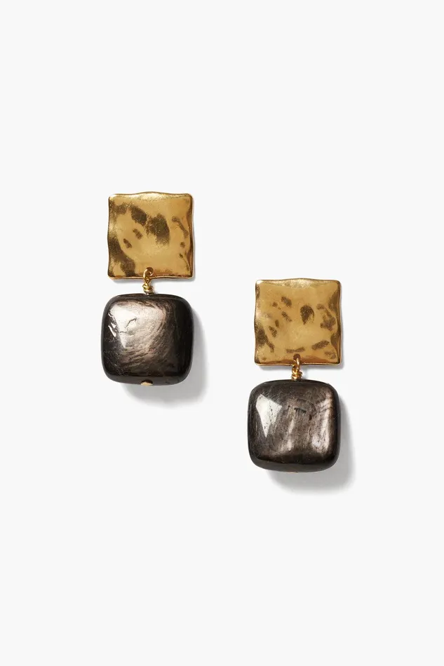 Minerva Earrings Gold Hypersthene Women Chan Luu Earrings