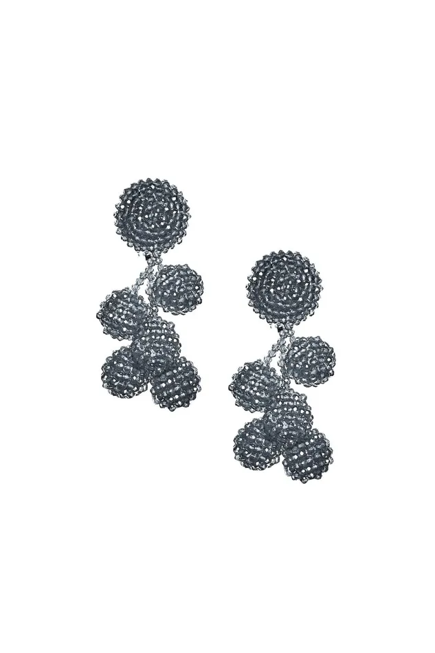 Mini Coconuts Earrings 8211 Metallic Faceted Beads Women Sachin and Babi Earrings Mini Coconuts Earrings 8211 Metallic Faceted Beads Women Sachin and Babi Earrings