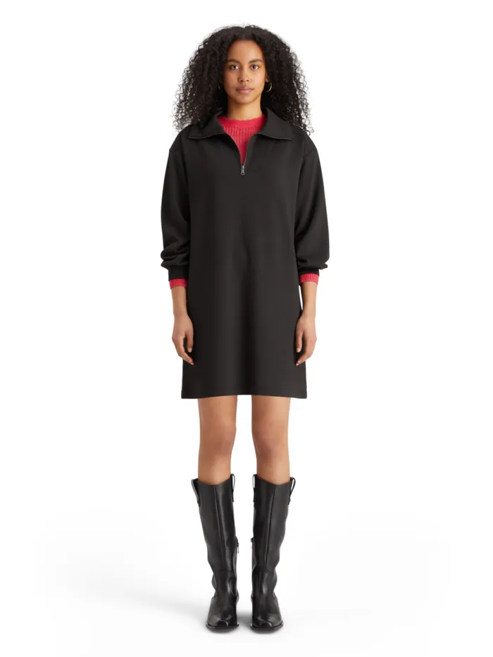 MODAL UTILITY ZIP UP DRESS Evening Black Women Scotch and Soda Dresses and Jumpsuits
