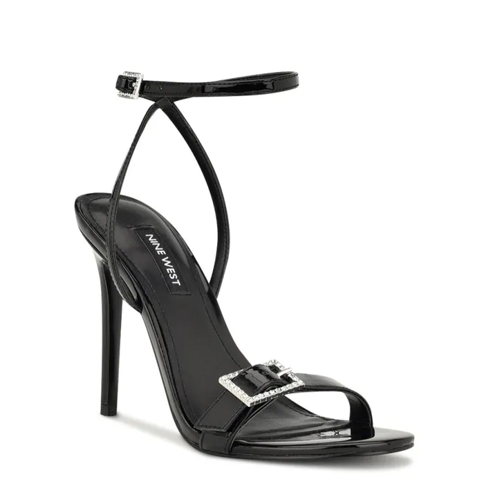 Moras Dress Sandals Black Women Nine West Heeled Moras Dress Sandals Black Women Nine West Heeled