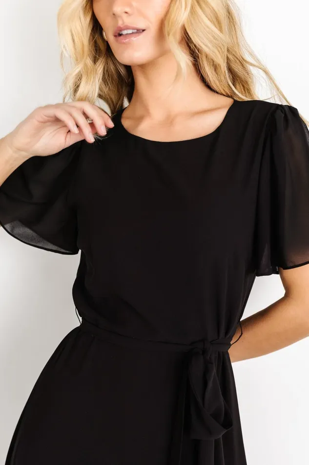 Naomi Short Sleeve Maxi Dress Black Women Baltic Born Mother Of The Bride Naomi Short Sleeve Maxi Dress Black Women Baltic Born Mother Of The Bride