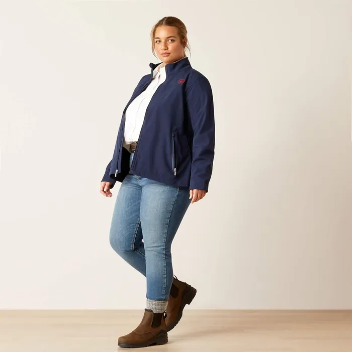 New Team Softshell Jacket Navy Usa Women Ariat Jackets and Vests New Team Softshell Jacket Navy Usa Women Ariat Jackets and Vests