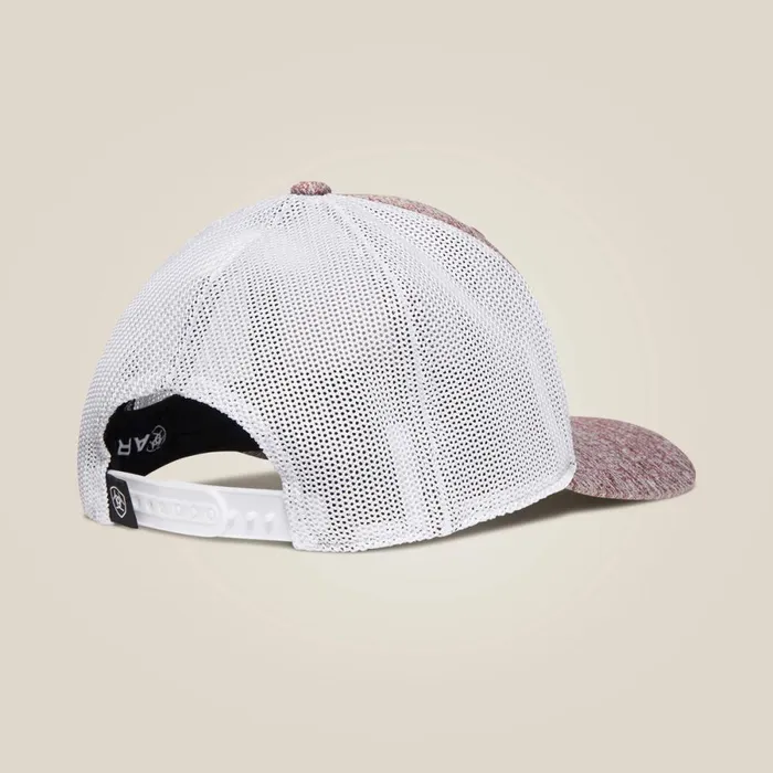 Offset Shield Cap Maroon Men Ariat Hats and Caps