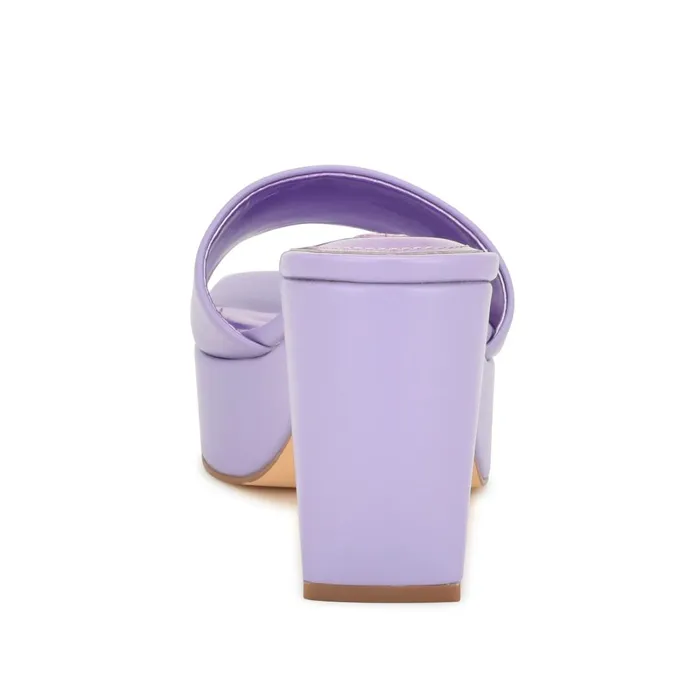 Oklee Platform Slide Sandals Lilac Women Nine West Platforms Oklee Platform Slide Sandals Lilac Women Nine West Platforms