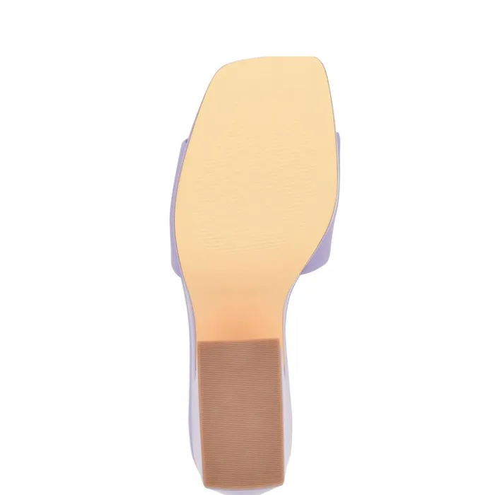 Oklee Platform Slide Sandals Lilac Women Nine West Platforms Oklee Platform Slide Sandals Lilac Women Nine West Platforms