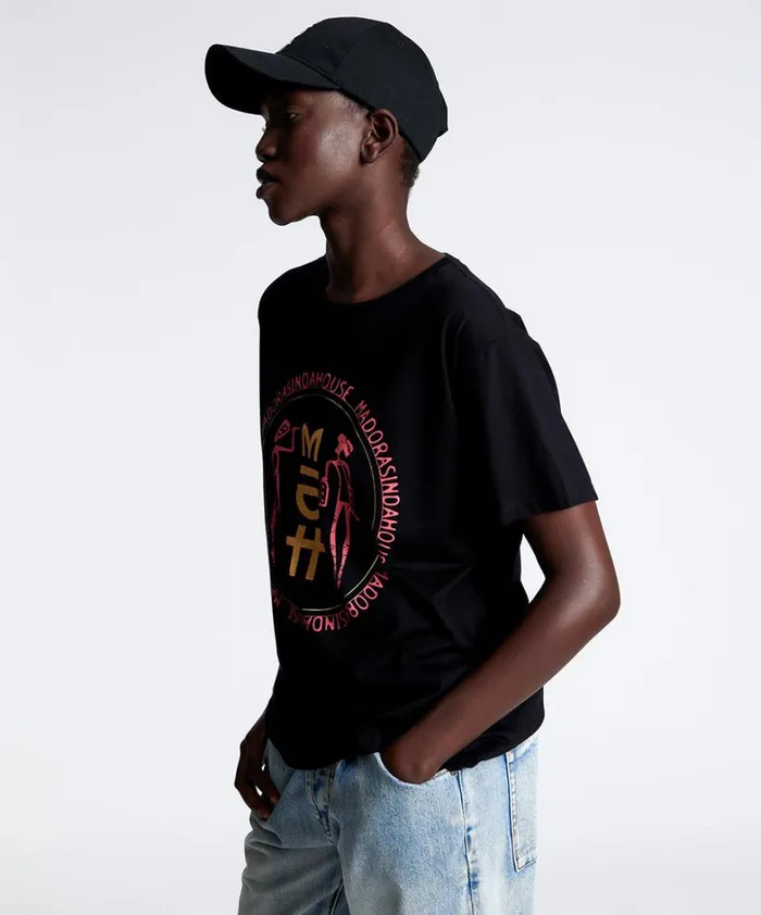 One Teaspoon Basic Tees MIDH GOLD LYRICS ORGANIC UNISEX TEE 8211 Women One Teaspoon Basic Tees MIDH GOLD LYRICS ORGANIC UNISEX TEE 8211 Women