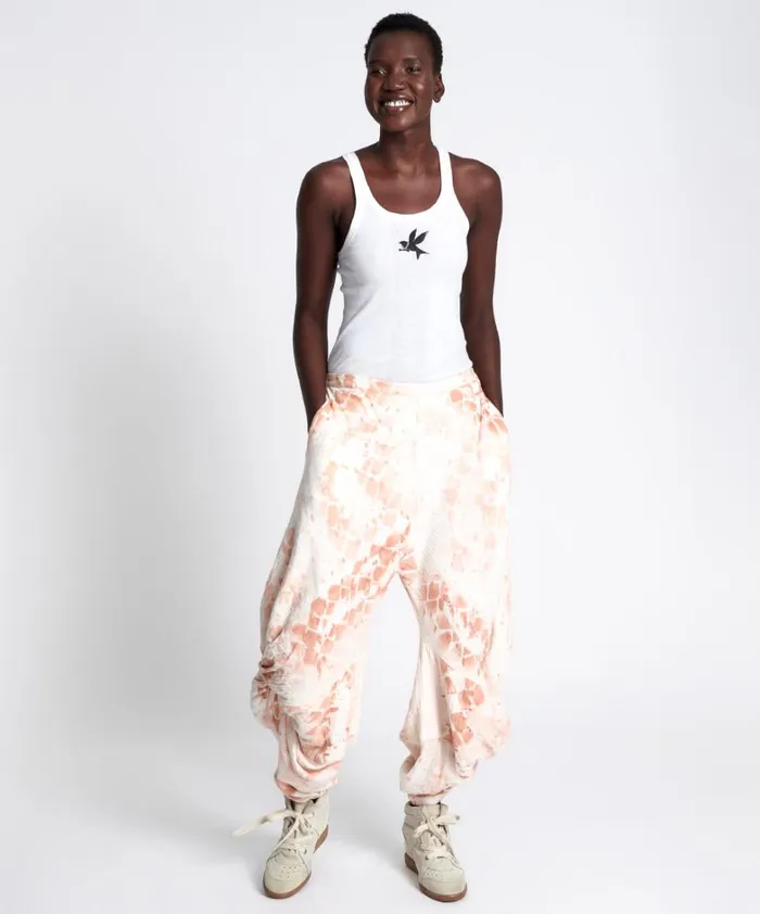 One Teaspoon Bottoms HAND PRINTED SOFT SNAKE GYPSY HAREM 8211 Women One Teaspoon Bottoms HAND PRINTED SOFT SNAKE GYPSY HAREM 8211 Women