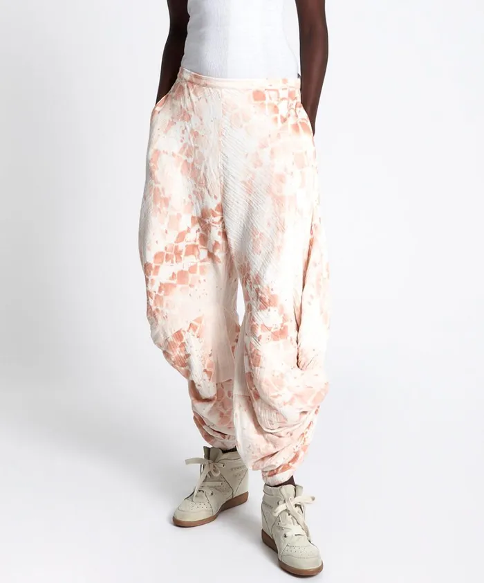One Teaspoon Bottoms HAND PRINTED SOFT SNAKE GYPSY HAREM 8211 Women One Teaspoon Bottoms HAND PRINTED SOFT SNAKE GYPSY HAREM 8211 Women