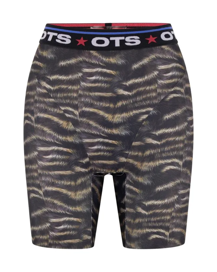 One Teaspoon Bottoms OTS DARK ANIMAL CYCLE SHORTS 8211 Women