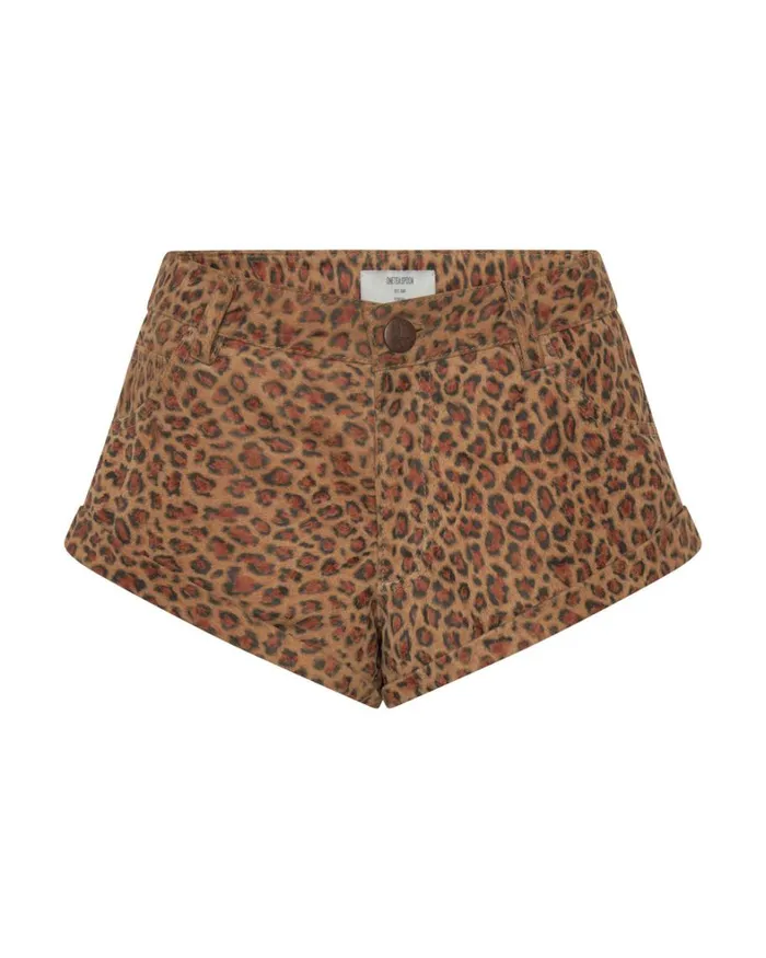 One Teaspoon Bottoms WILD THING SUEDE BANDIT LOW WAIST SHORTS 8211 Women One Teaspoon Bottoms WILD THING SUEDE BANDIT LOW WAIST SHORTS 8211 Women