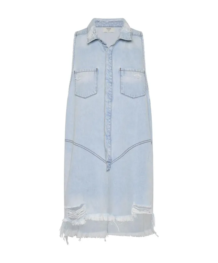 One Teaspoon Denim Dresses CASANOVA DENIM BRAXTON DRESS 8211 Women
