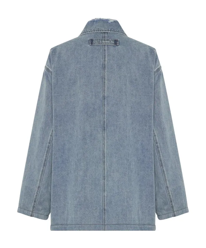 One Teaspoon Denim Jackets MY BOYFRIENDS JACKET BLUE 8211 Women