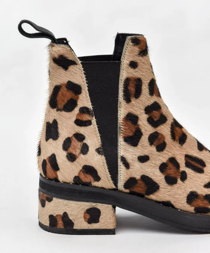 One Teaspoon Footwear LEOPARD CHELSEA BOOT 8211 Women