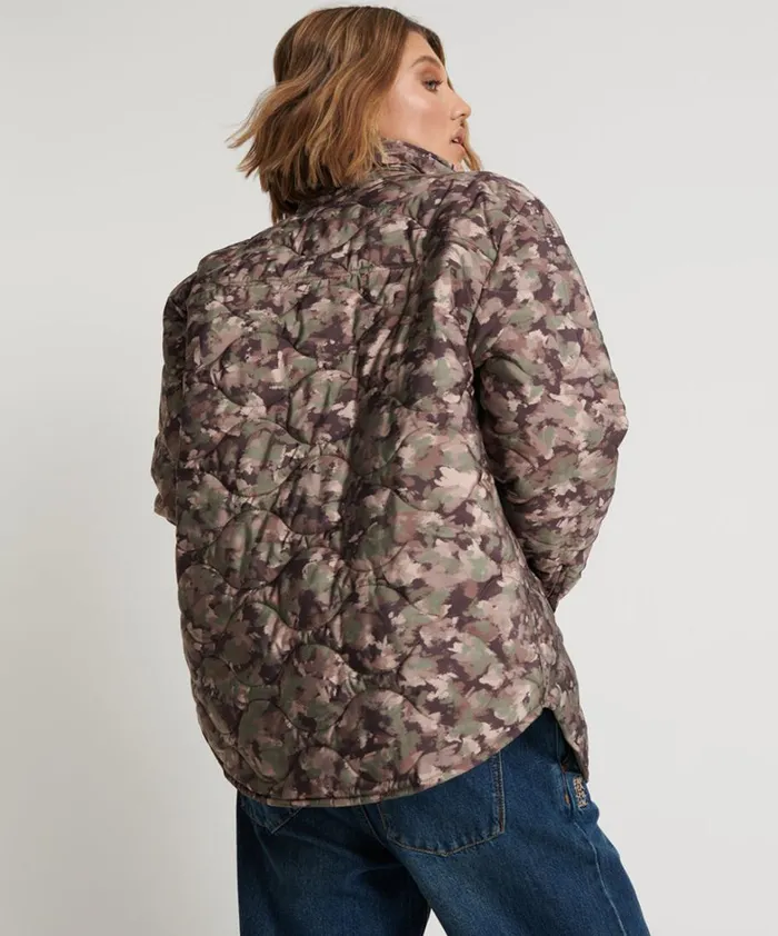 One Teaspoon Jackets CAMO QUILTED JACKET 8211 Women
