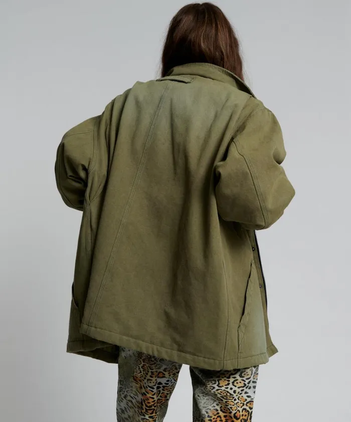 One Teaspoon Jackets MY BOYFRIENDS JACKET KHAKI 8211 Women