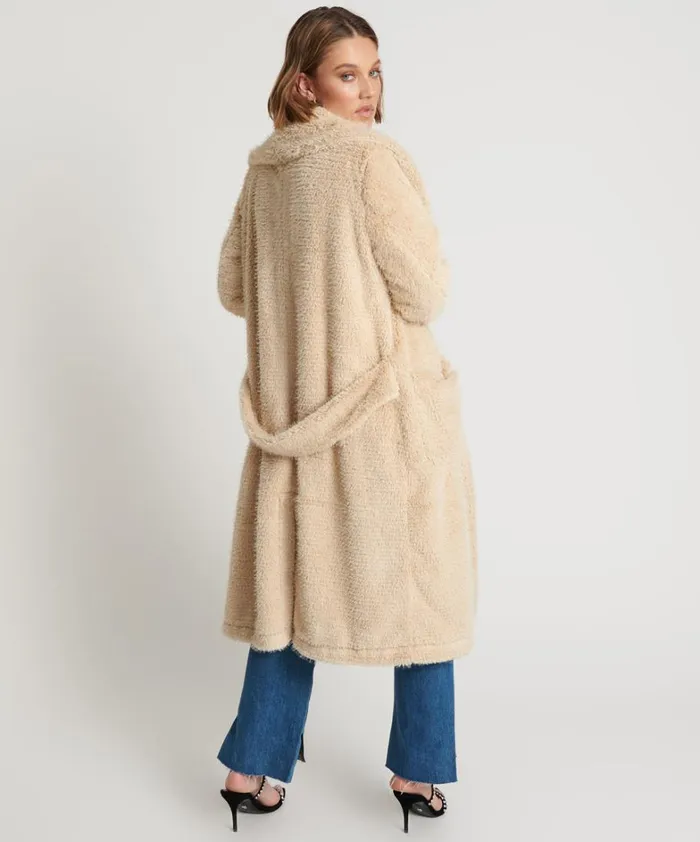 One Teaspoon Jackets THE WONDERLAND FAUX FUR COAT 8211 Women