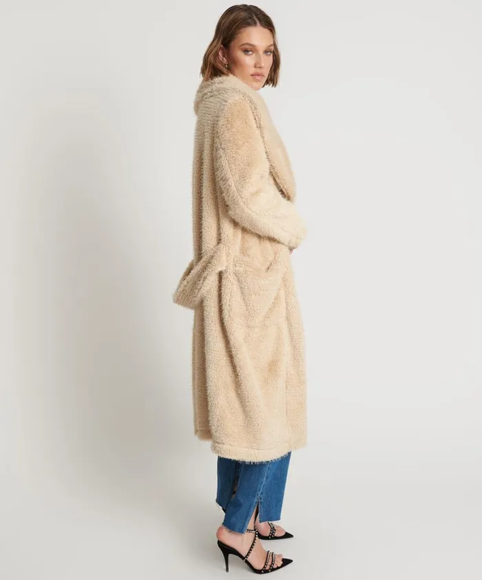 One Teaspoon Jackets THE WONDERLAND FAUX FUR COAT 8211 Women