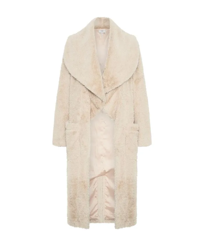 One Teaspoon Jackets THE WONDERLAND FAUX FUR COAT 8211 Women