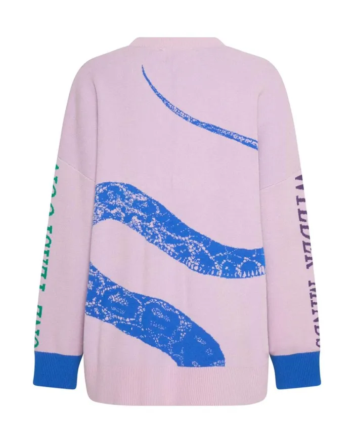 One Teaspoon Knitwear TWISTED SNAKE KNIT SWEATER 8211 Women One Teaspoon Knitwear TWISTED SNAKE KNIT SWEATER 8211 Women