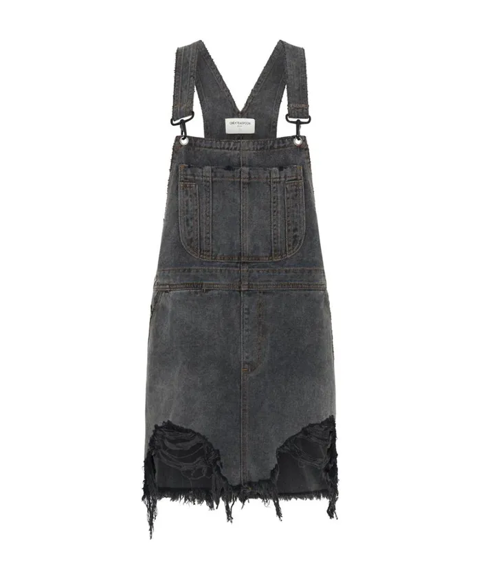 One Teaspoon Midi and Maxi Dresses STANTON ST DENIM PINI DRESS 8211 Women One Teaspoon Midi and Maxi Dresses STANTON ST DENIM PINI DRESS 8211 Women