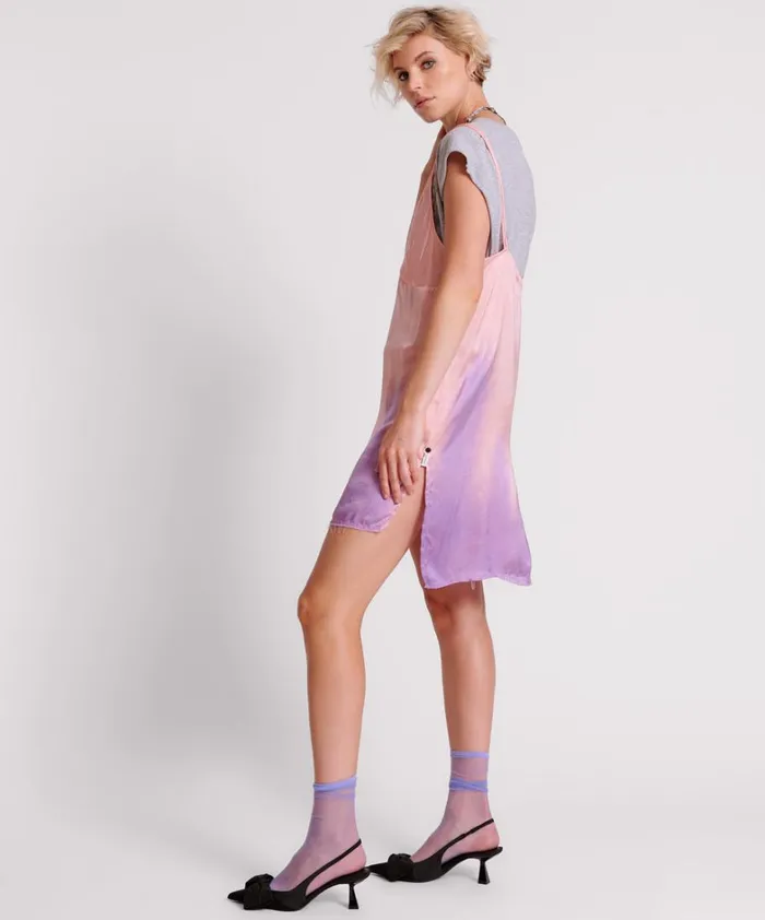 One Teaspoon Mini Dresses ACID CANDY DIP DYE MINI SLIP DRESS 8211 Women